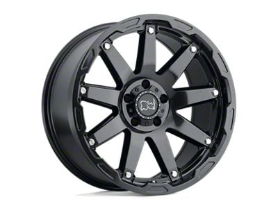 Black Rhino Oceano Gloss Gun Black with Stainless Bolts Wheel; 20x9.5; -18mm Offset (99-04 Jeep Grand Cherokee WJ)