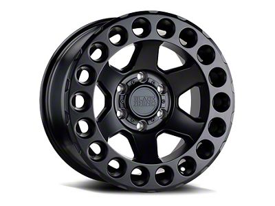 Black Rhino Odessa Matte Black Wheel; 17x9.5; -18mm Offset (99-04 Jeep Grand Cherokee WJ)