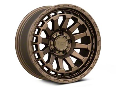 Black Rhino Raid Matte Bronze Wheel; 18x9.5; 2mm Offset (99-04 Jeep Grand Cherokee WJ)