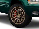 Black Rhino Raid Matte Bronze Wheel; 20x9.5; -18mm Offset (99-04 Jeep Grand Cherokee WJ)