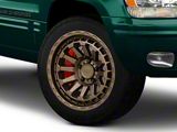 Black Rhino Raid Matte Bronze Wheel; 20x9.5; 2mm Offset (99-04 Jeep Grand Cherokee WJ)