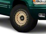 Black Rhino Sentinel Desert Sand Wheel; 17x8.5; -18mm Offset (99-04 Jeep Grand Cherokee WJ)