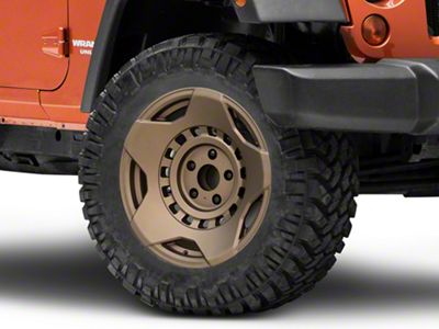Black Rhino Muzzle Matte Bronze Wheel; 20x9; -18mm Offset (05-10 Jeep Grand Cherokee WK)