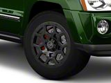 Black Rhino Overland Matte Black Wheel; 18x9.5; -18mm Offset (05-10 Jeep Grand Cherokee WK)