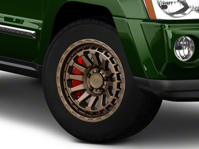 Black Rhino Raid Matte Bronze Wheel; 18x9.5; -18mm Offset (05-10 Jeep Grand Cherokee WK)