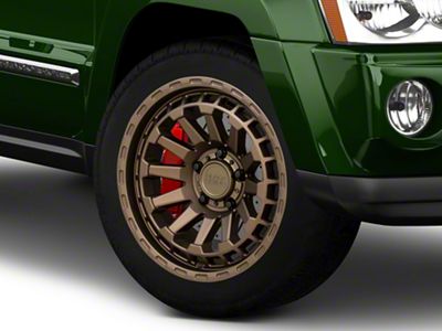 Black Rhino Raid Matte Bronze Wheel; 20x9.5; -18mm Offset (05-10 Jeep Grand Cherokee WK)