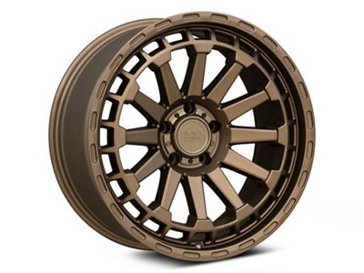 Black Rhino Raid Matte Bronze Wheel; 20x9.5; 2mm Offset (05-10 Jeep Grand Cherokee WK)