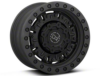 Black Rhino Abrams Textured Matte Gunmetal Wheel; 18x9.5; -18mm Offset (11-21 Jeep Grand Cherokee WK2)