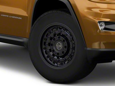 Black Rhino Arsenal Textured Matte Black Wheel; 18x9.5; -18mm Offset (11-21 Jeep Grand Cherokee WK2)
