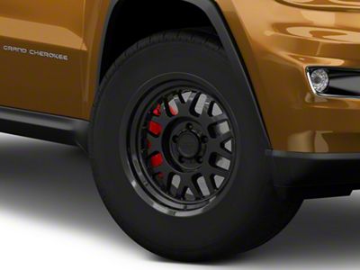 Black Rhino Delta Gloss Black Wheel; 18x9.5; -18mm Offset (11-21 Jeep Grand Cherokee WK2)