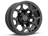 Black Rhino Overland Matte Black Wheel; 18x9.5; -18mm Offset (11-21 Jeep Grand Cherokee WK2)