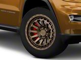 Black Rhino Raid Matte Bronze Wheel; 20x9.5; 2mm Offset (11-21 Jeep Grand Cherokee WK2)