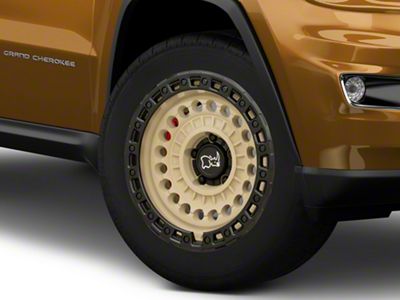Black Rhino Sentinel Desert Sand Wheel; 20x9.5; -18mm Offset (11-21 Jeep Grand Cherokee WK2)