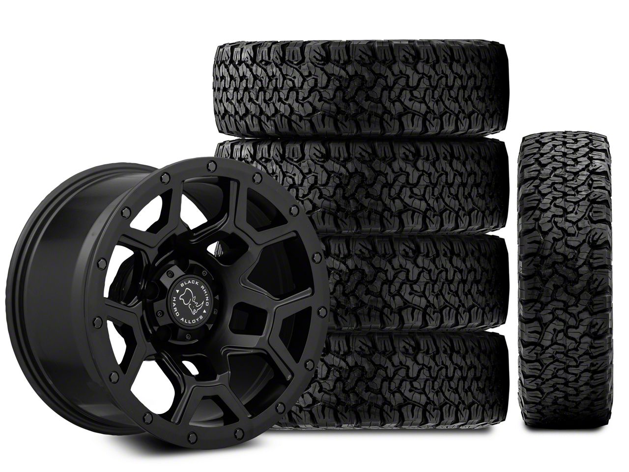 XD Jeep Wrangler Rockstar II Matte Black Wheel; 17x9; -12mm