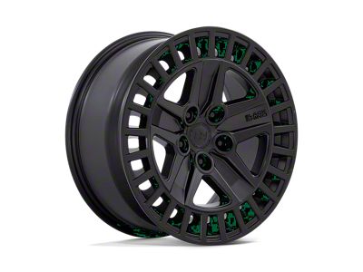 Black Rhino Alston Matte Black Wheel; 18x8.5; 25mm Offset (18-25 Jeep Wrangler JL)