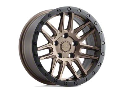Black Rhino Arches Bronze with Black Ring Wheel; 18x8; 30mm Offset (18-25 Jeep Wrangler JL)