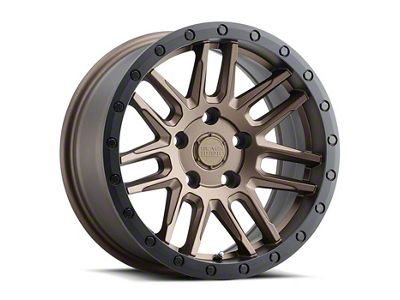 Black Rhino Arches Matte Bronze with Black Bolts Wheel; 17x8; 30mm Offset (18-25 Jeep Wrangler JL)