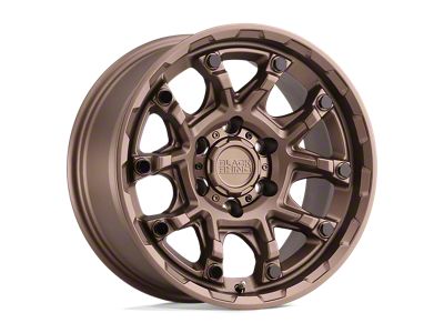 Black Rhino Ark Bronze with Gloss Black Bolts Wheel; 17x8.5; -18mm Offset (18-25 Jeep Wrangler JL)