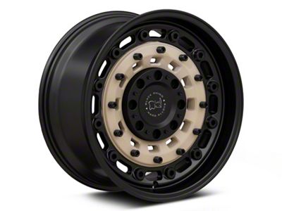 Black Rhino Arsenal Sand On Black Wheel; 18x8; 30mm Offset (18-25 Jeep Wrangler JL)