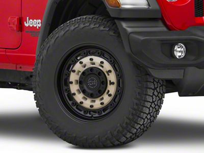 Black Rhino Arsenal Sand On Black Wheel; 18x9.5; 0mm Offset (18-25 Jeep Wrangler JL)