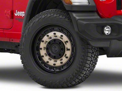 Black Rhino Arsenal Sand On Black Wheel; 20x9.5; -18mm Offset (18-25 Jeep Wrangler JL)
