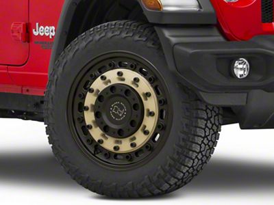 Black Rhino Arsenal Sand On Black Wheel; 20x8.5; 30mm Offset (18-25 Jeep Wrangler JL)