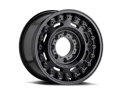 Black Rhino Axle Matte Black Wheel; 18x9.5; -18mm Offset (18-25 Jeep Wrangler JL)