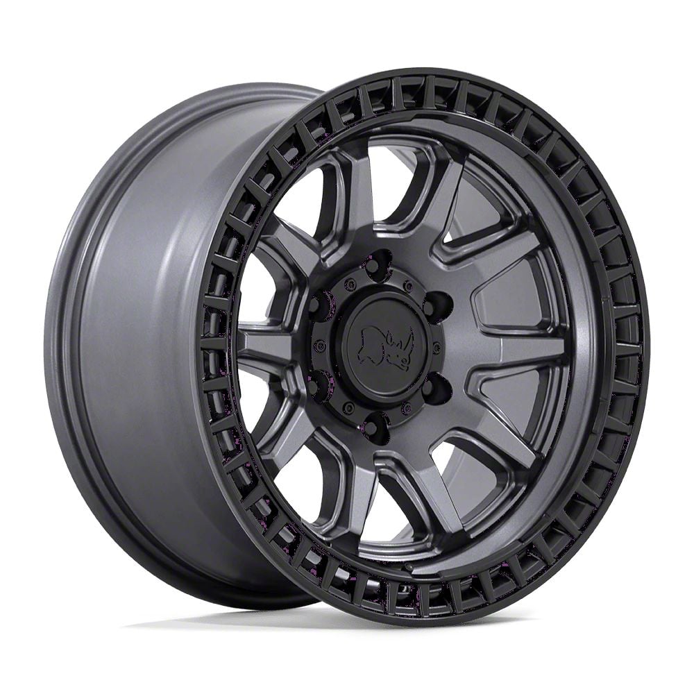 YZ45FXノーマル8.2L  Fに付きます　25 19-23 45 18 22 Black Rhino Jeep Wrangler Fuji Olive Drab Green Wheel; 17x8