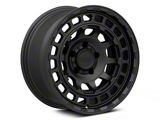 Black Rhino Chamber Matte Black Wheel; 17x8.5; -18mm Offset (87-95 Jeep Wrangler YJ)