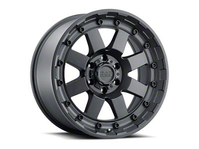 Black Rhino Cleghorn Matte Black Wheel; 18x9; -18mm Offset (18-25 Jeep Wrangler JL)