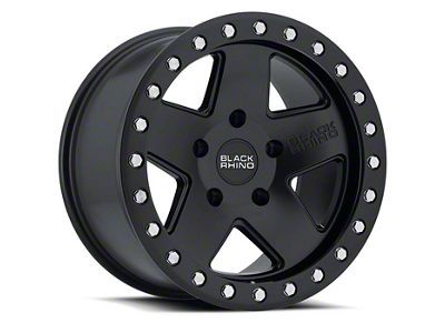 Black Rhino Crawler Matte Black Wheel; 20x9.5; -18mm Offset (18-25 Jeep Wrangler JL)
