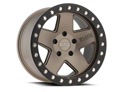 Black Rhino Crawler Matte Bronze Wheel; 20x9.5; -18mm Offset (18-25 Jeep Wrangler JL)