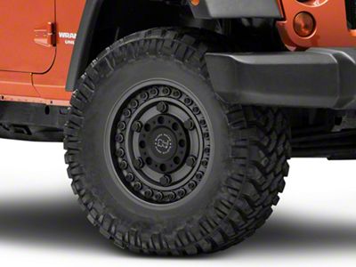 Black Rhino Armory Gunblack Wheel; 17x8; 30mm Offset (07-18 Jeep Wrangler JK)