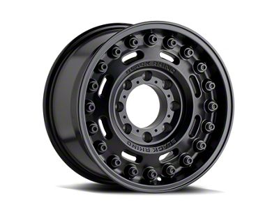 Black Rhino Axle Matte Black Wheel; 18x9.5; -18mm Offset (07-18 Jeep Wrangler JK)