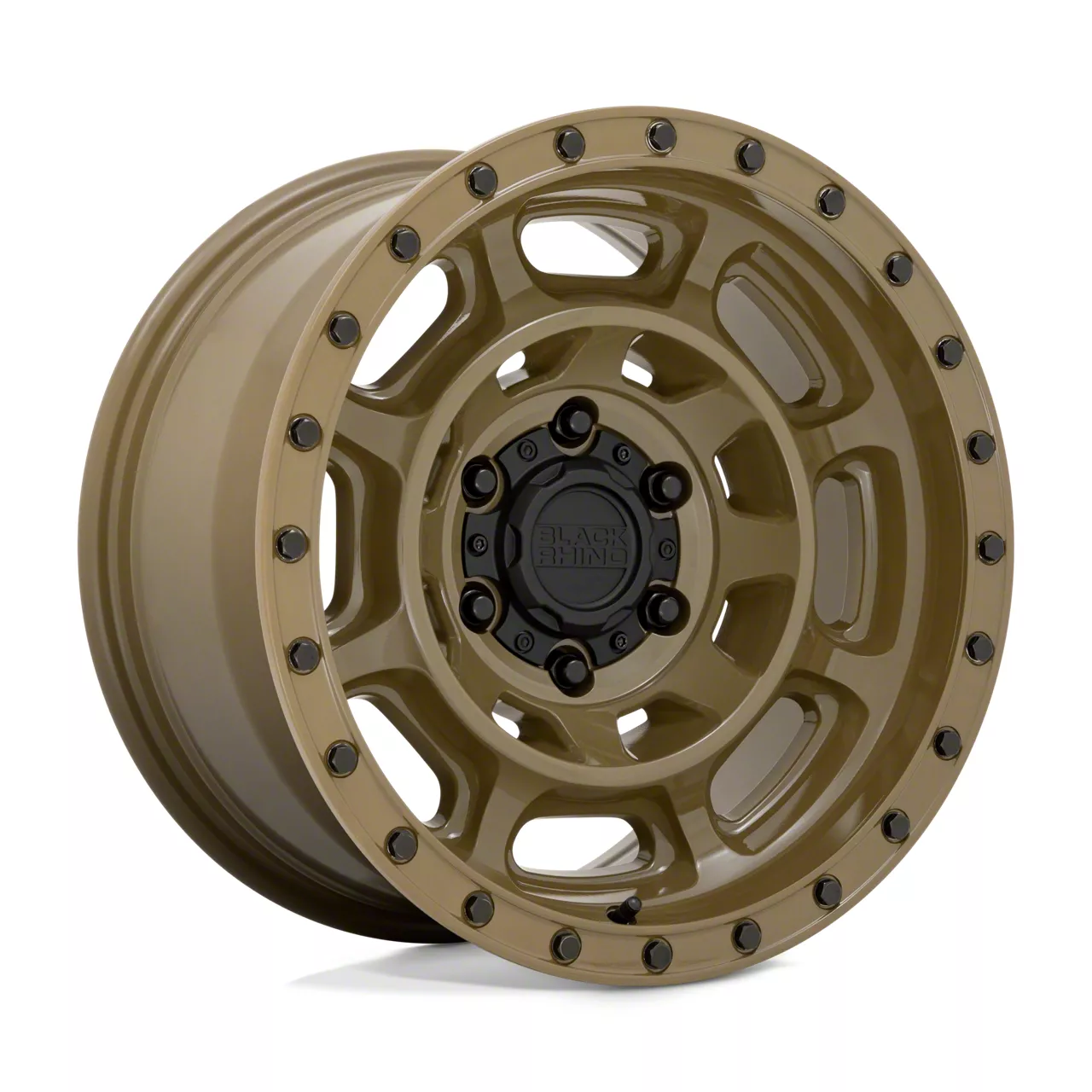 Black Rhino Jeep Wrangler Raid Matte Bronze Wheel; 17x8.5 Black Rhino Jeep Wrangler Raid Matte Bronze Wheel; 17x8.5