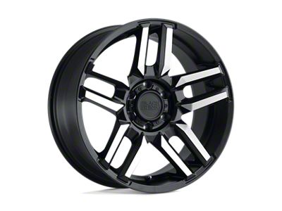 Black Rhino Mesa Matte Black with Machined Face Wheel; 20x9; -18mm Offset (07-18 Jeep Wrangler JK)