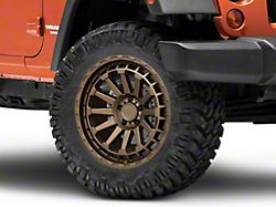 Black Rhino Raid Matte Bronze Wheel; 20x9.5; 2mm Offset (07-18 Jeep Wrangler JK)