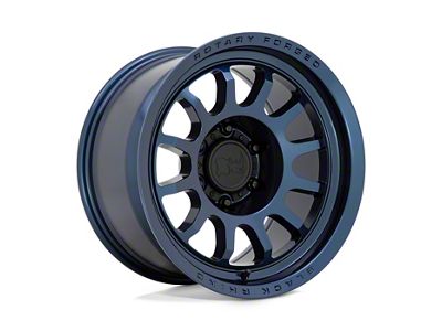 Black Rhino Rapid Midnight Blue Wheel; 18x9.5; -18mm Offset (07-18 Jeep Wrangler JK)
