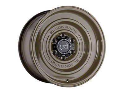 Black Rhino Solid Gloss Alligator Green Wheel; 17x9.5; -18mm Offset (07-18 Jeep Wrangler JK)