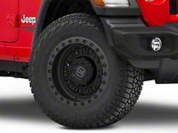 Black Rhino Abrams Textured Matte Gunmetal Wheel; 18x9.5; -18mm Offset (18-25 Jeep Wrangler JL)