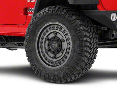 Black Rhino Armory Gunblack Wheel; 20x9.5; -18mm Offset (18-25 Jeep Wrangler JL)
