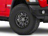 Black Rhino Sprocket Matte Gunmetal Wheel; 17x9.5 (18-22 Jeep Wrangler JL)