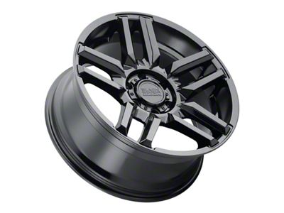 Black Rhino Mesa Gloss Black Wheel; 17x8.5; 0mm Offset (18-25 Jeep Wrangler JL)