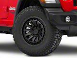 Black Rhino Raid Matte Black Wheel; 17x8.5; -18mm Offset (18-26 Jeep Wrangler JL)