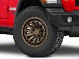 Black Rhino Raid Matte Bronze Wheel; 17x8.5; 0mm Offset (18-25 Jeep Wrangler JL)