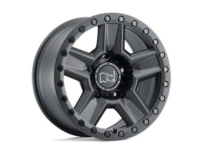 Black Rhino Ravine Matte Black Wheel; 18x9; -18mm Offset (18-25 Jeep Wrangler JL)
