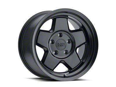 Black Rhino Realm Matte Black Wheel; 18x9.5; -18mm Offset (18-25 Jeep Wrangler JL)