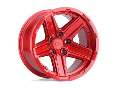 Black Rhino Recon Candy Red Wheel; 18x9.5; -32mm Offset (18-25 Jeep Wrangler JL)