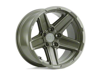 Black Rhino Recon Olive Drab Green Wheel; 17x9.5; -32mm Offset (18-25 Jeep Wrangler JL)