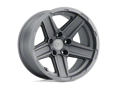 Black Rhino Recon Textured Gunmetal Wheel; 20x9.5; -32mm Offset (18-25 Jeep Wrangler JL)